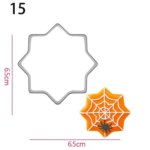 Halloween Cookie Cutter 3D Stainless Steel Fondant