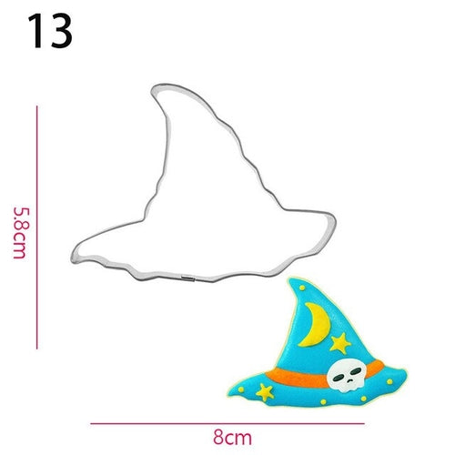 Halloween Cookie Cutter 3D Stainless Steel Fondant