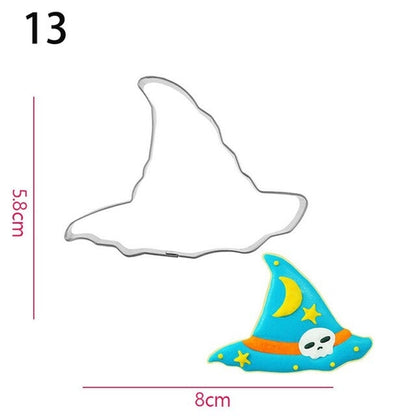Halloween Cookie Cutter 3D Stainless Steel Fondant