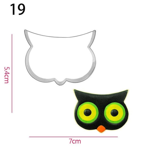Halloween Cookie Cutter 3D Stainless Steel Fondant