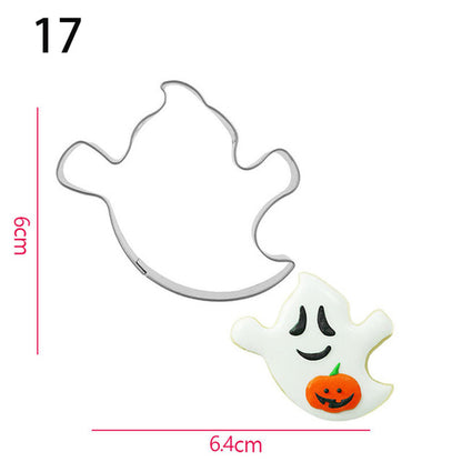 Halloween Cookie Cutter 3D Stainless Steel Fondant