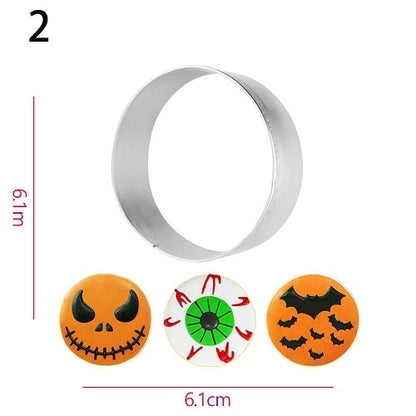 Halloween Cookie Cutter 3D Stainless Steel Fondant