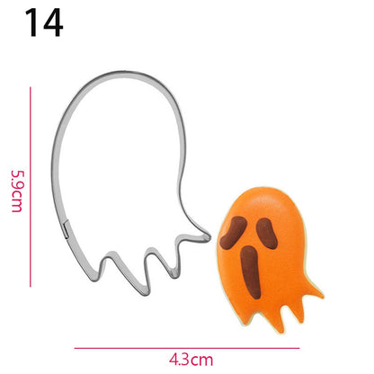 Halloween Cookie Cutter 3D Stainless Steel Fondant