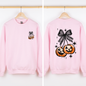 Halloween Cherry Pumpkins, Cute, Front and Back Sweatshirt
