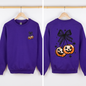 Halloween Cherry Pumpkins, Cute, Front and Back Sweatshirt