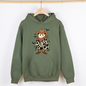 Halloween Ghost Cowboy, Western, Country, Graphic Hoodie, Hooded Sweatshirt