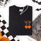 Halloween Jack o Lanterns, Cherry, Coquette, Cute, Adorable, Pocket, Comfort Colors T-Shirt
