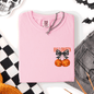 Halloween Jack o Lanterns, Cherry, Coquette, Cute, Adorable, Pocket, Comfort Colors T-Shirt