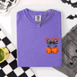 Halloween Jack o Lanterns, Cherry, Coquette, Cute, Adorable, Pocket, Comfort Colors T-Shirt