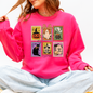 Halloween, Ghost, Black Cat, Pumpkin, Witch, Classic Sweatshirt