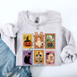 Halloween, Ghost, Black Cat, Pumpkin, Witch, Classic Sweatshirt