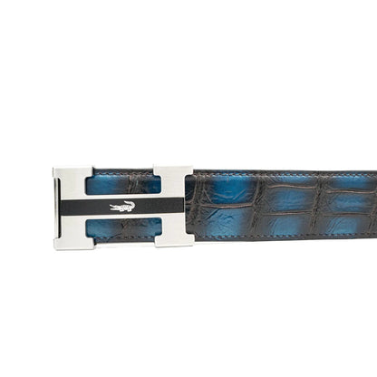Handcrafted Alligator Leather Belts DVG122