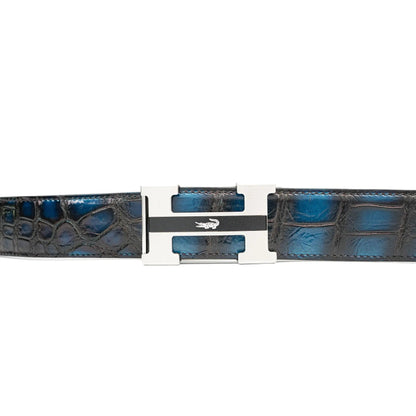 Handcrafted Alligator Leather Belts DVG122