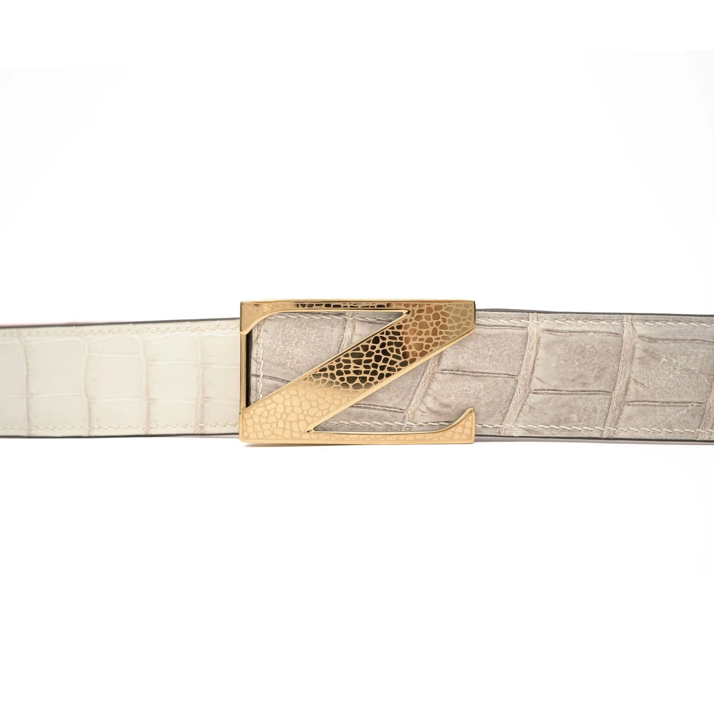 Handcrafted Alligator Leather Belts DVG140