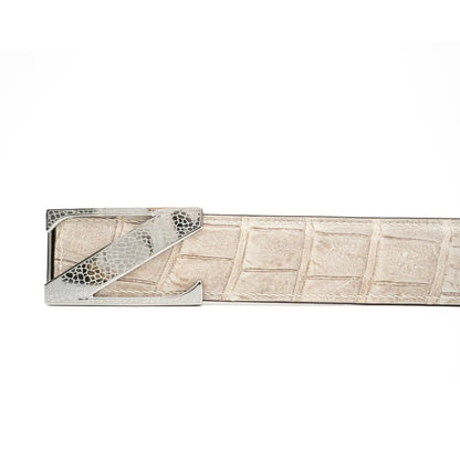 Handcrafted Alligator Leather Belts DVG140