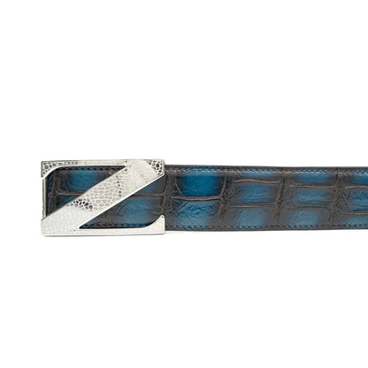 Handcrafted Alligator Leather Belts DVG153