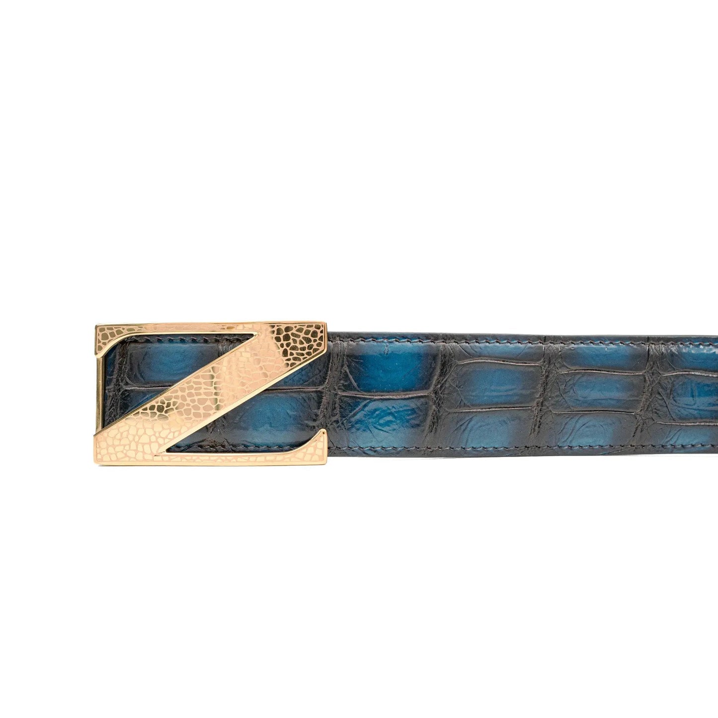 Handcrafted Alligator Leather Belts DVG153