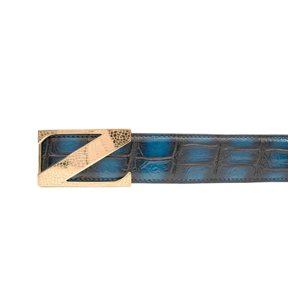Handcrafted Alligator Leather Belts DVG153