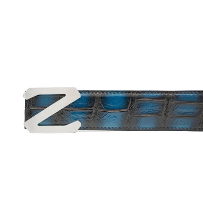 Handcrafted Alligator Leather Belts DVG205