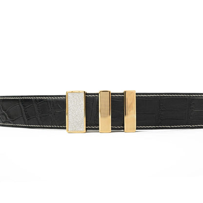 Handcrafted Alligator Leather Belts DVG22