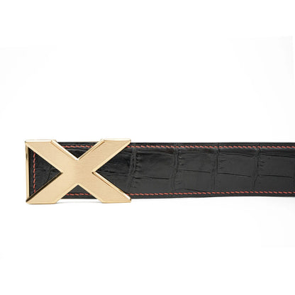 Handcrafted Alligator Leather Belts DVG231