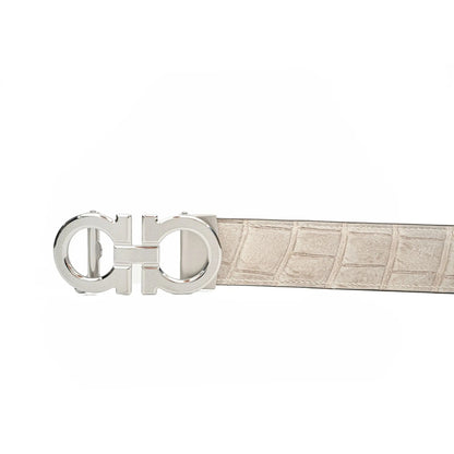 Handcrafted Alligator Leather Belts DVG252