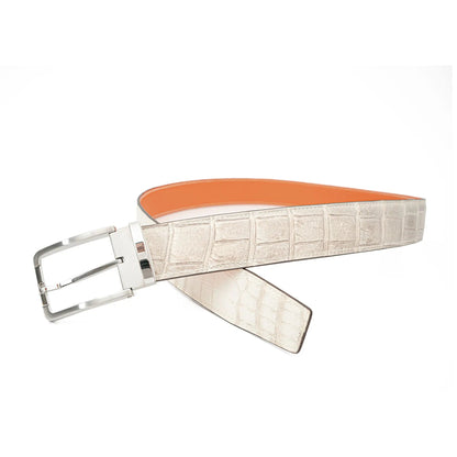 Handcrafted Alligator Leather Belts DVG285