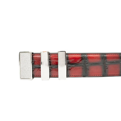 Handcrafted Alligator Leather Belts DVG29