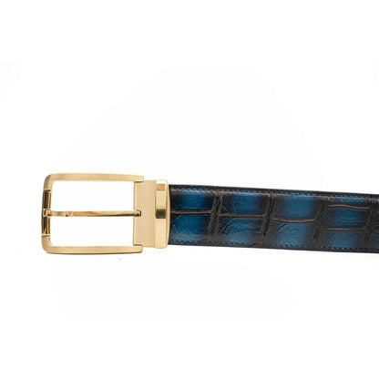 Handcrafted Alligator Leather Belts DVG298