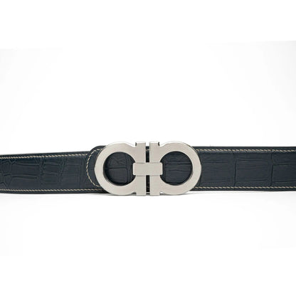 Handcrafted Alligator Leather Belts DVG345