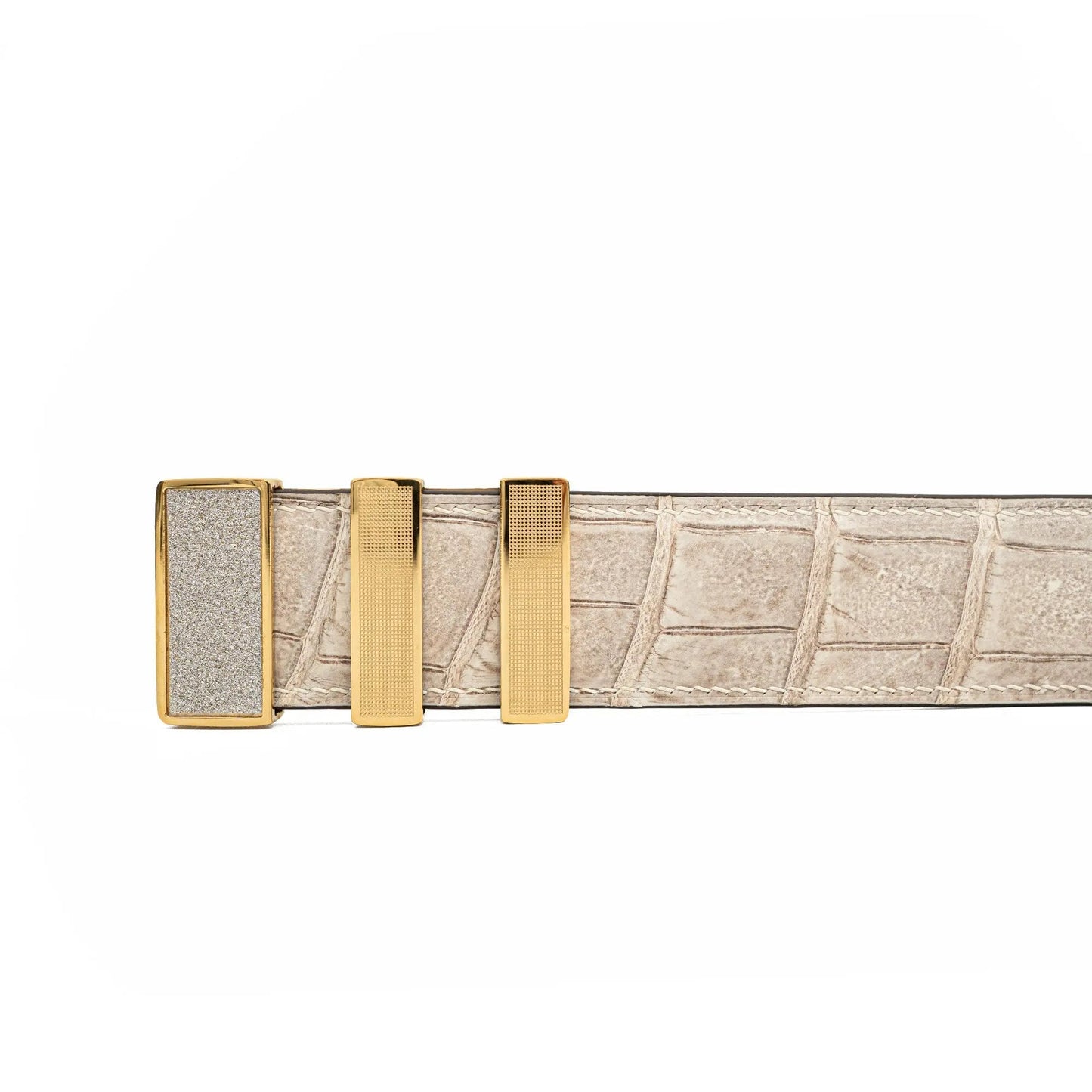 Handcrafted Alligator Leather Belts DVG37