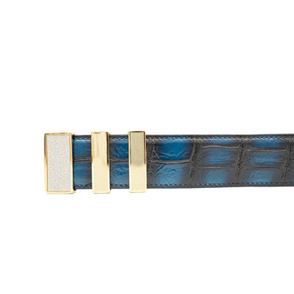 Handcrafted Alligator Leather Belts DVG52