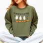 Hanging With My Boos, Ghosts, Halloween, Funny, Pumpkins Sweatshirt