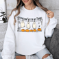 Hanging With My Boos, Ghosts, Halloween, Funny, Pumpkins Sweatshirt