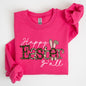 Happy Easter Y'all, Leopard Print, Rabbit Sweatshirt
