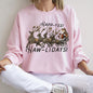 Happy Holidays Yee Haw Cowboy Christmas Sweatshirt