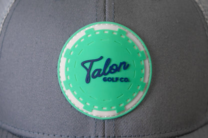 Mint Poker Chip Trucker Hat