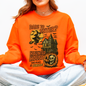 Haunted House, Halloween, Retro, Spooky, Witch Sweatshirt