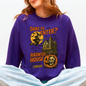 Haunted House, Halloween, Retro, Spooky, Witch Sweatshirt