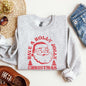 Have A Holly Jolly Christmas, Classic Retro Santa, Winter, Xmas Sweatshirt