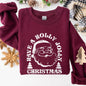 Have A Holly Jolly Christmas, Classic Retro Santa, Winter, Xmas Sweatshirt