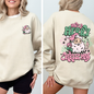 Have A Merry Christmas, Retro, Front and Back, Santa, Trendy Sweatshirt