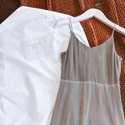 Long Organic Cotton Hanging Bag