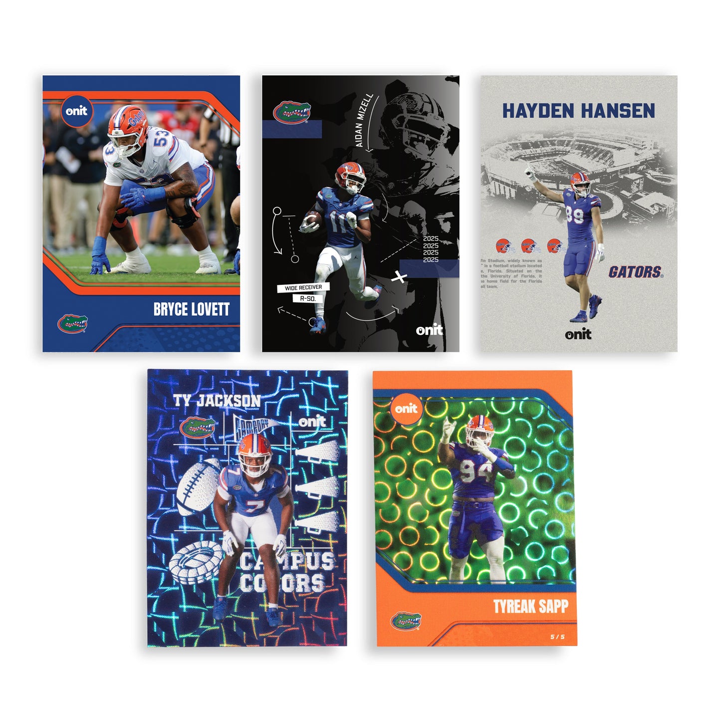 University of Florida Football 2025 Trading Cards - Single Pack