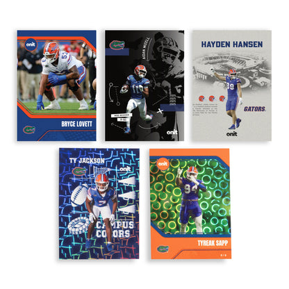 University of Florida Football 2025 Trading Cards - Single Pack