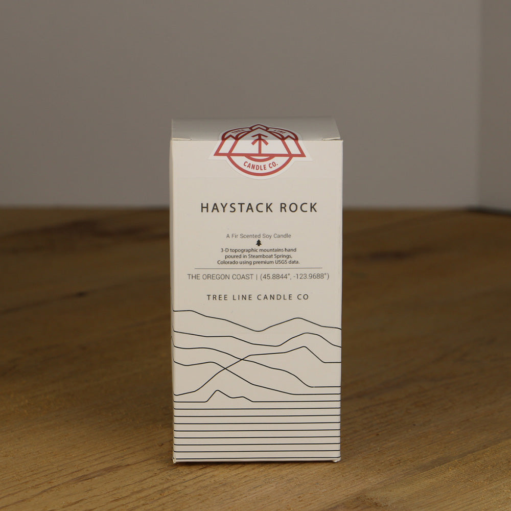 Haystack Rock Candle