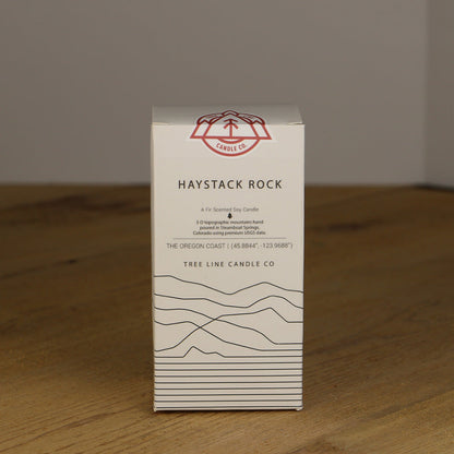 Haystack Rock Candle