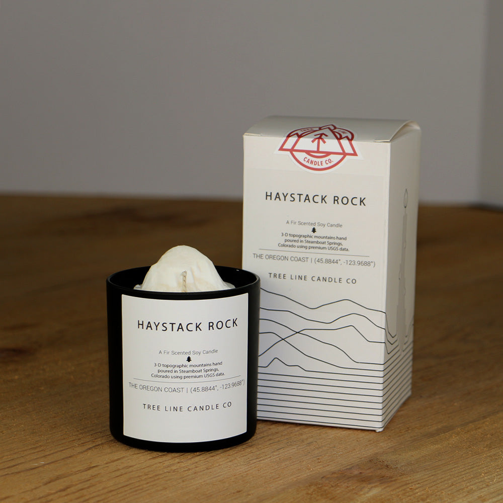 Haystack Rock Candle