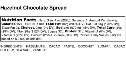 Hazelnut Chocolate Spread