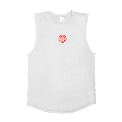 Men's Cotton Vest for Breathable Gym Exercise